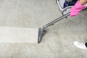 Carpet steam cleaning service
