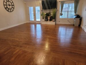 wood floor wax removal